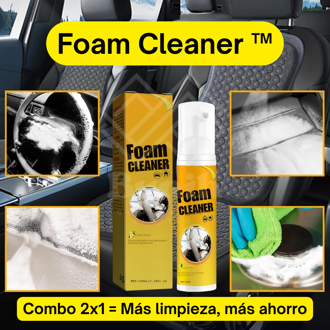 FOAM CLEANER™ - PACK 2x 1 Espuma Limpiadora