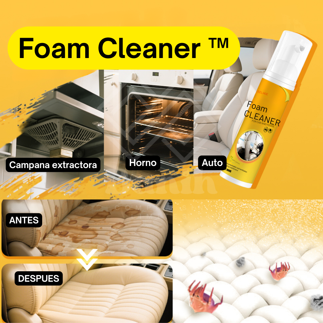 FOAM CLEANER™ - PACK 2x 1 Espuma Limpiadora