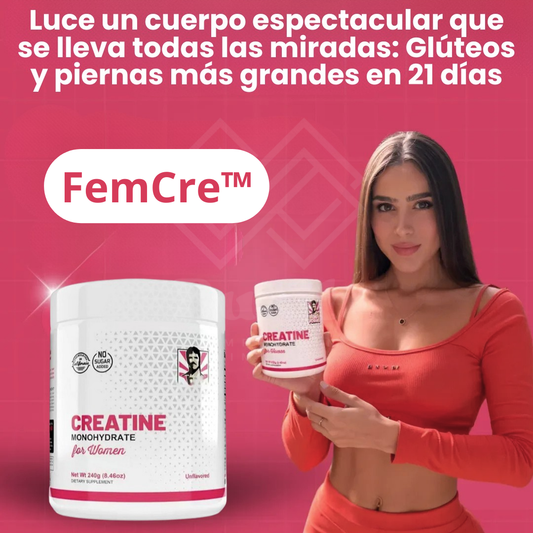 FemCre™ - Creatina para Mujeres