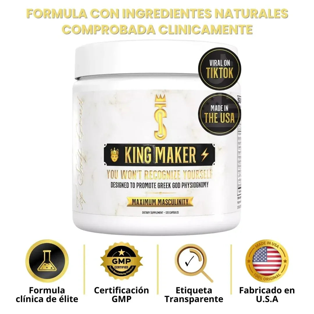 King Maker™ - Suplemento Potenciador Fórmula 13 en 1