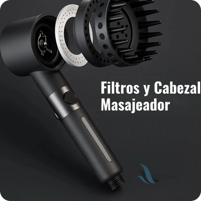 Aqua Surge ™ - Cabezal de ducha con masajeador
